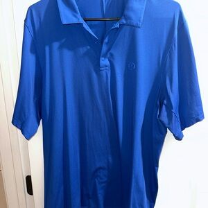 lululemon athletica Men's Royal Blue Golf Polo